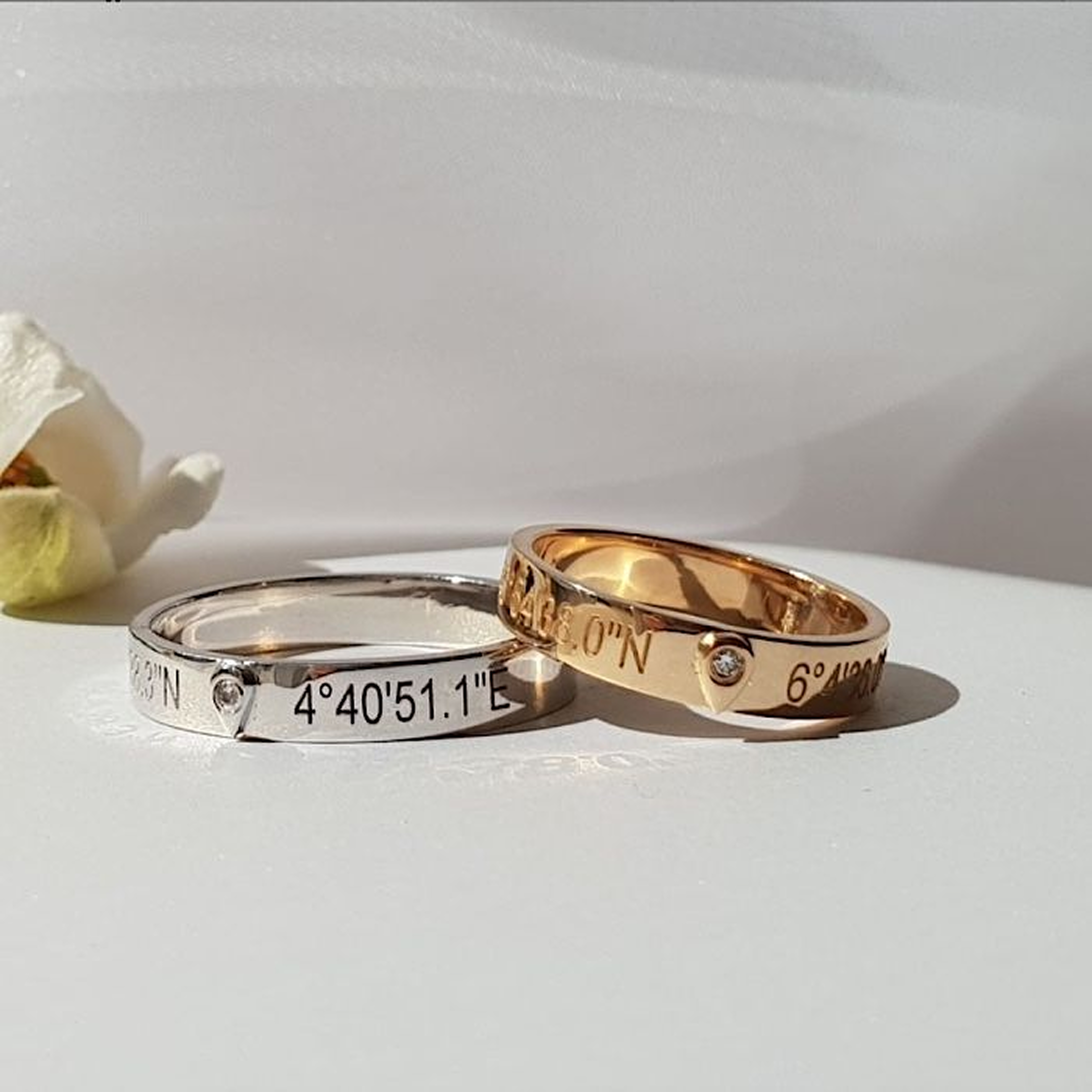 Grabados de anillos únicos